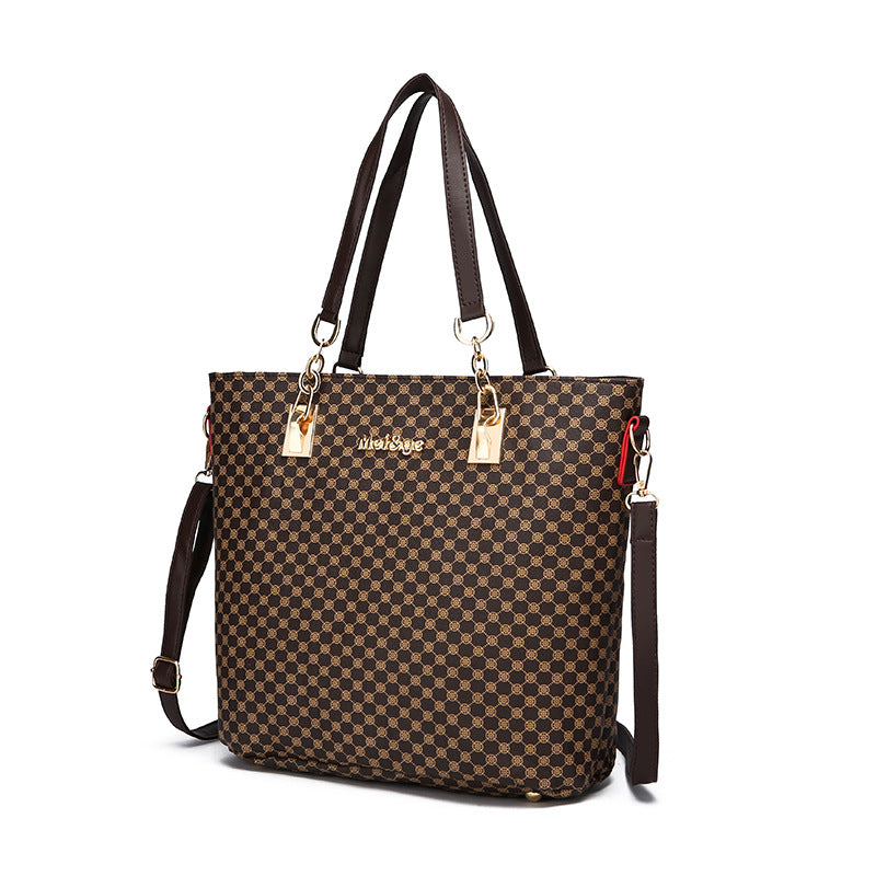 Set 6 Genti din Piele Ecologică, Cafea