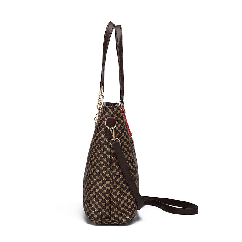 Set 6 Genti din Piele Ecologică, Cafea