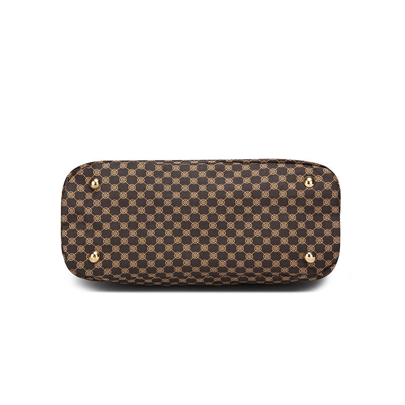 Set 6 Genti din Piele Ecologică, Cafea