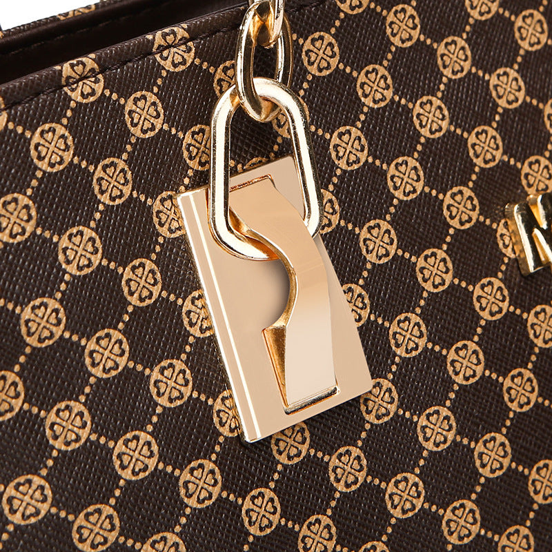 Set 6 Genti din Piele Ecologică, Cafea