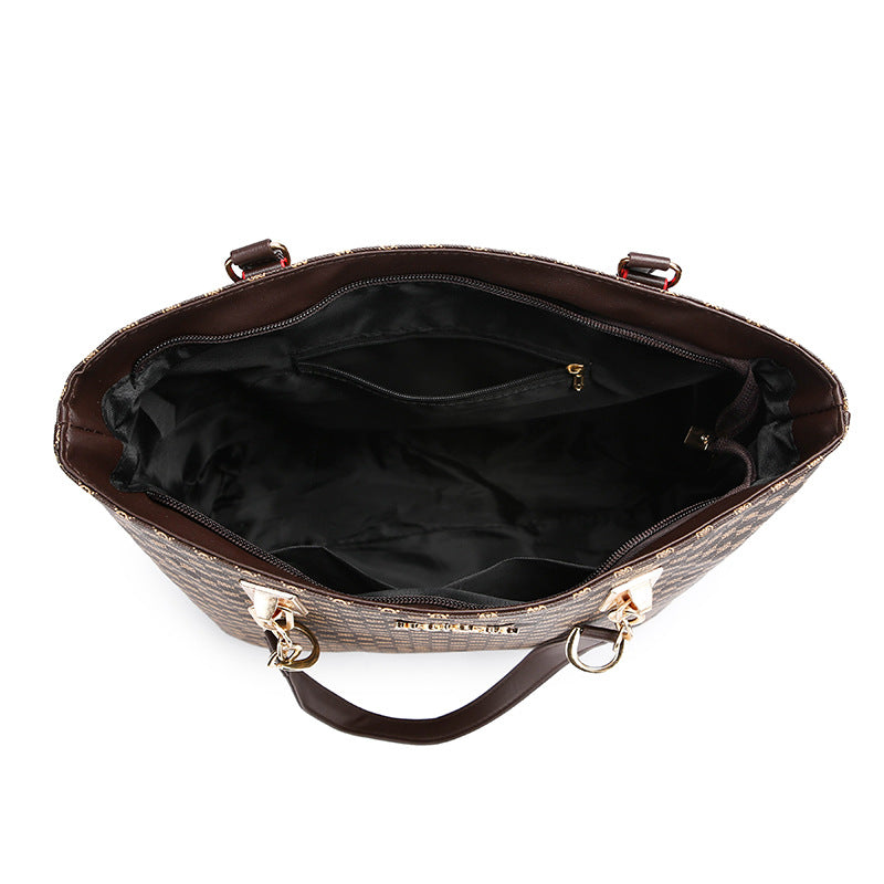 Set 6 Genti din Piele Ecologică, Cafea