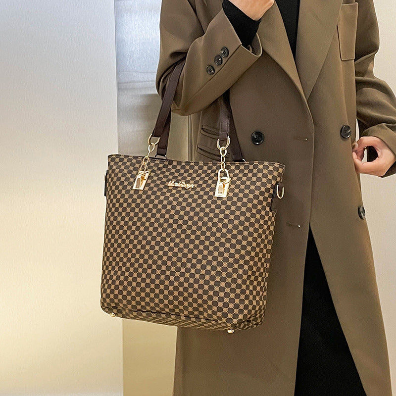 Set 6 Genti din Piele Ecologică, Cafea