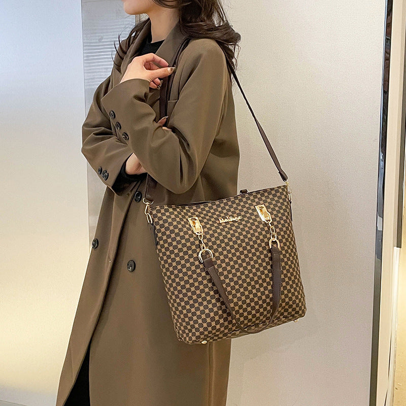 Set 6 Genti din Piele Ecologică, Cafea