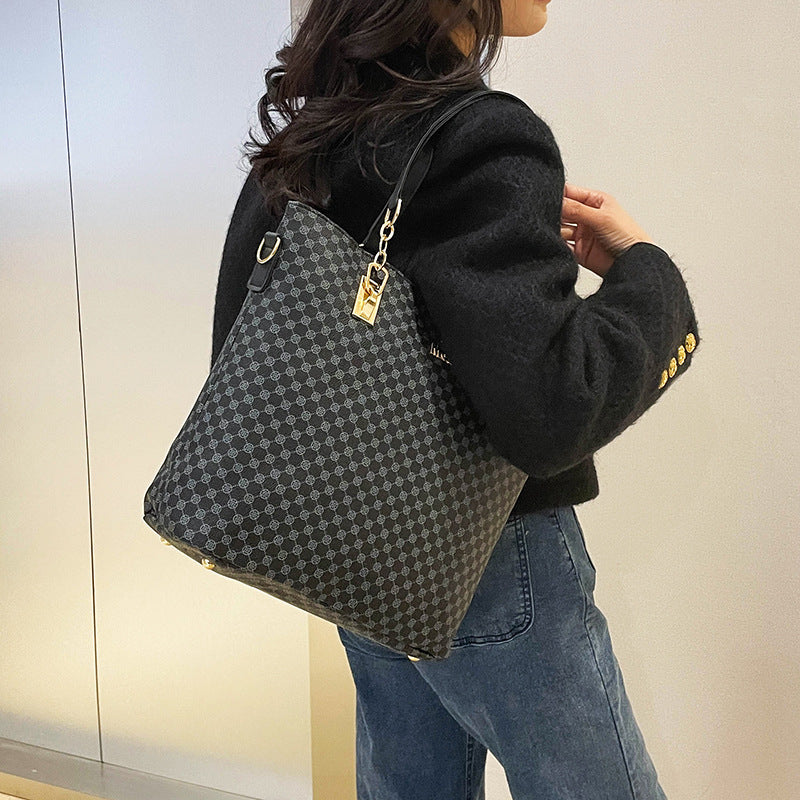 Set 6 Genti din Piele Ecologică, Negru