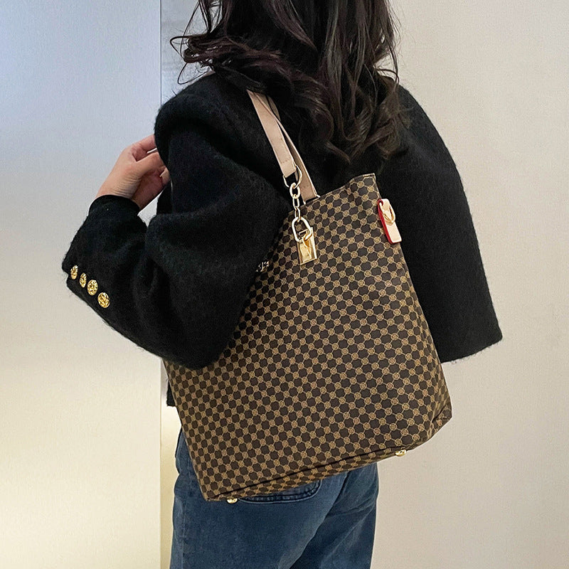 Set 6 Genti din Piele Ecologică, Cafea