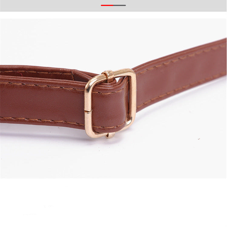 Set 6 Genti Vintage din Piele Ecologică Maro