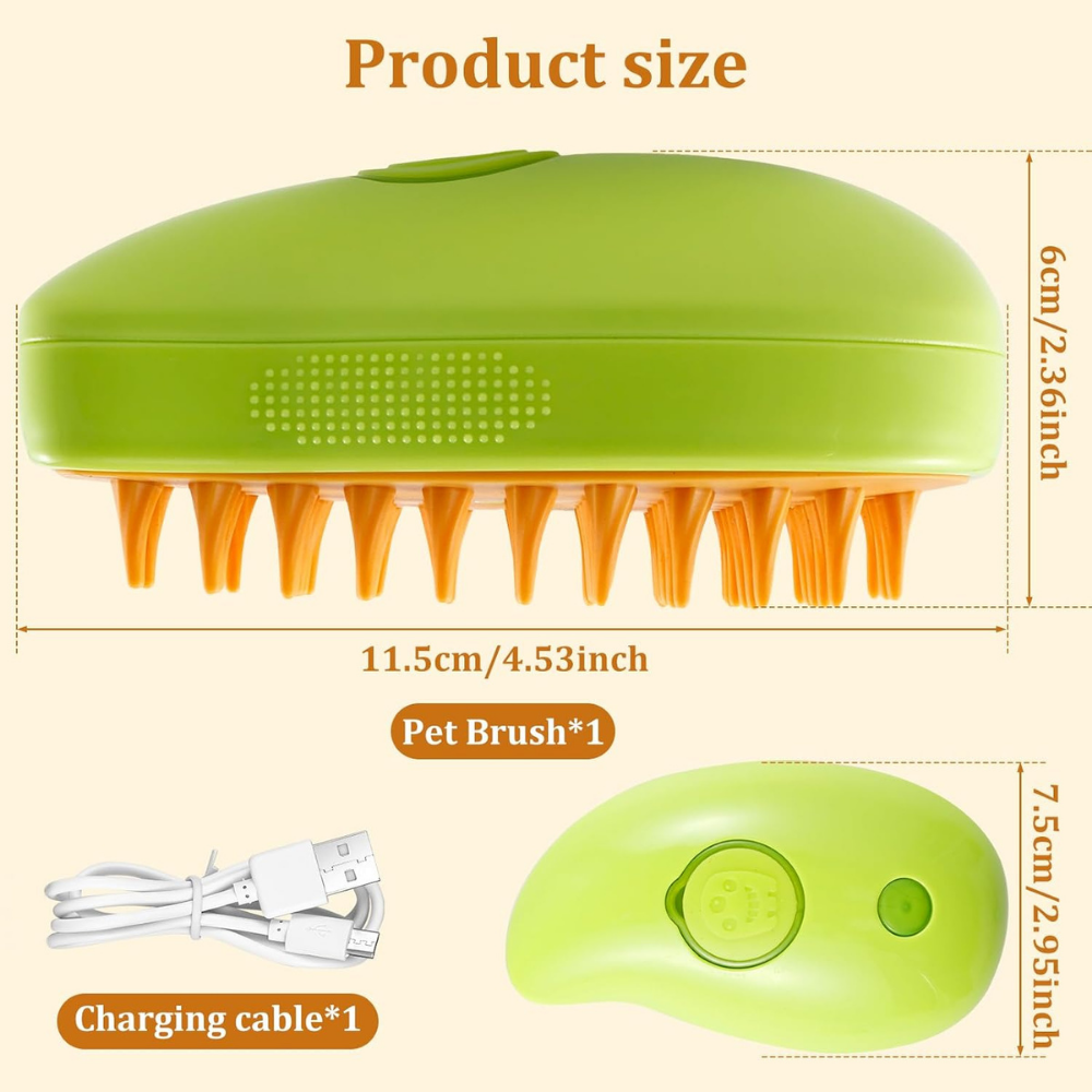 Perie cu Aburi pentru Animale 3 in 1 – Ofertele Zilei