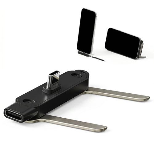 Adaptor Type-C cu Suport Rotativ 360°