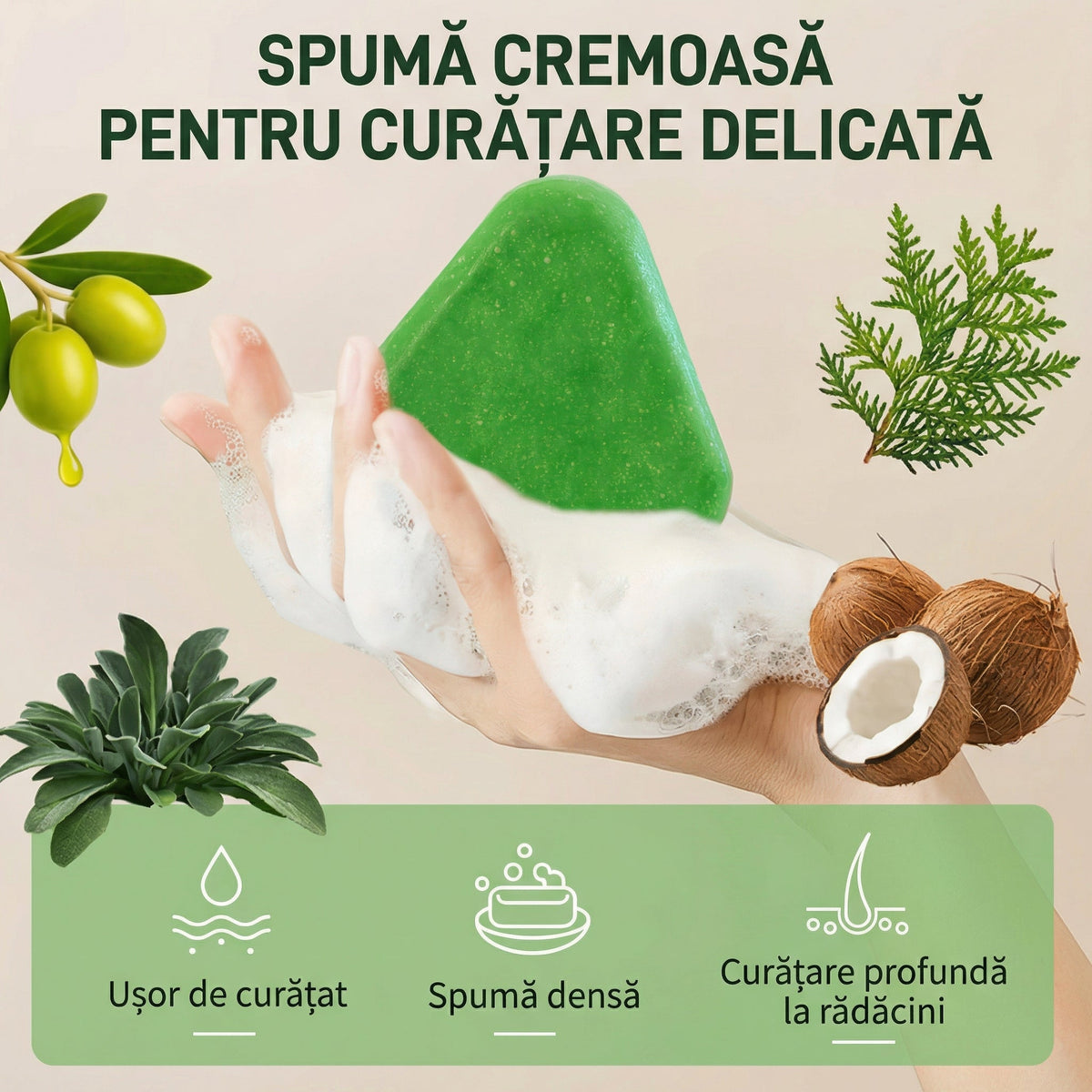 Șampon Solid 3-în-1 – Ofertele Zilei