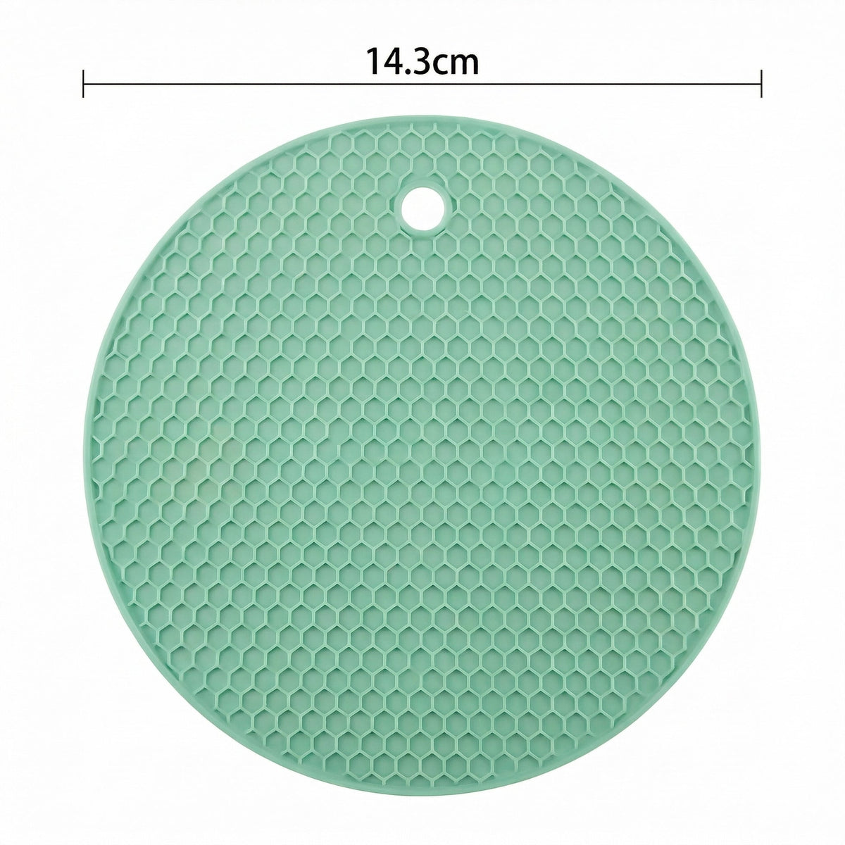 Set de 4 Suporturi Rotunde din Silicon Rezistente la Căldură