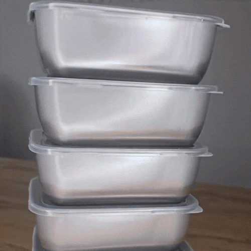 Set 6 Caserole din Inox – Ofertele Zilei